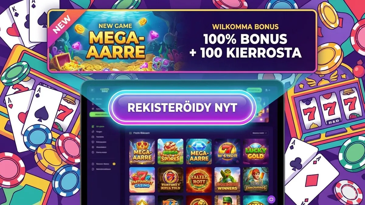 Rekisteröidy bonuksella